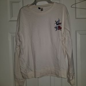 NWOT cute bird long sleeve shirt
